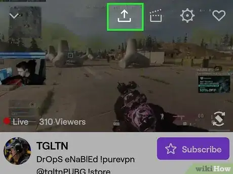 Imagen titulada Share a Twitch Stream on Facebook on Android Step 3