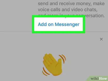 Imagen titulada Scan a QR Code on Facebook Messenger Step 7