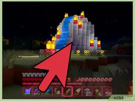 Imagen titulada Create a Volcano in Minecraft Step 13