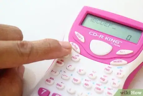 Imagen titulada Write Words With a Calculator Step 7