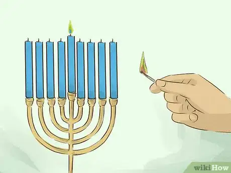 Imagen titulada Light a Chanukah Menorah Step 5