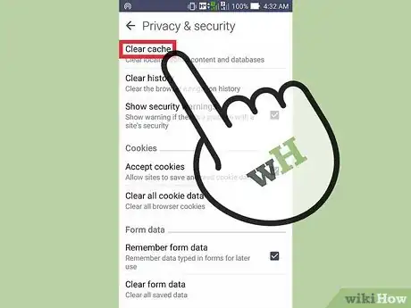 Imagen titulada Clear Your Browser's Cache on an Android Step 4