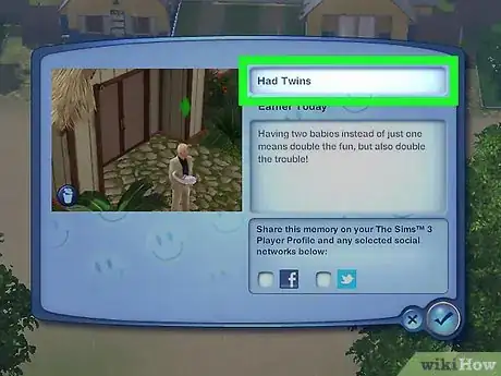 Imagen titulada Have Twins or Triplets in the Sims 3 Step 5