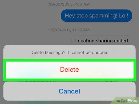 Imagen titulada Delete Messages on Facebook Messenger Step 5