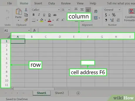 Imagen titulada Make a Spreadsheet in Excel Step 3