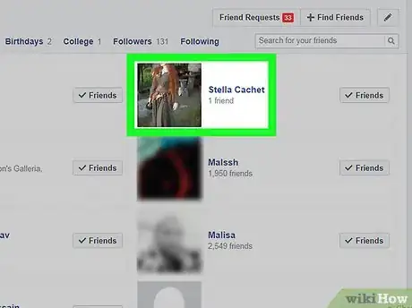 Imagen titulada Delete Multiple Friends on Facebook Step 13