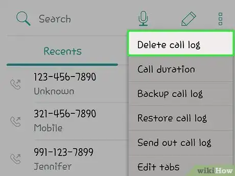 Imagen titulada Delete the Call History on Android Step 16