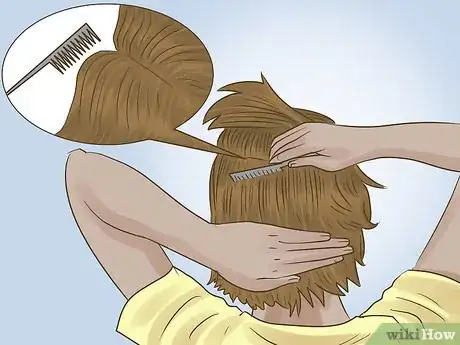 Imagen titulada Wear Extensions with Short Hair Step 8