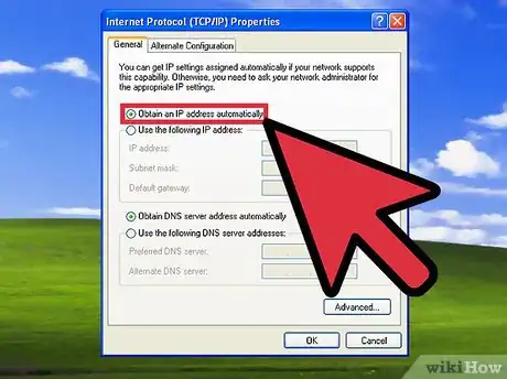 Imagen titulada Set up DHCP Network Settings on Windows XP Step 6