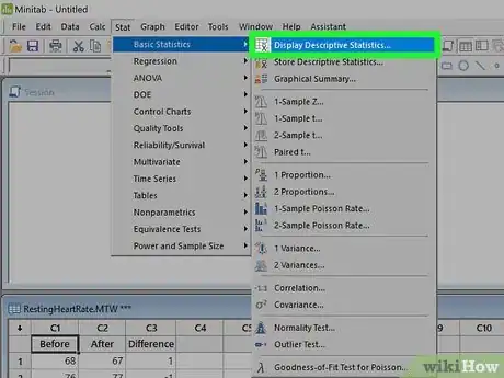 Imagen titulada Use Minitab Step 6