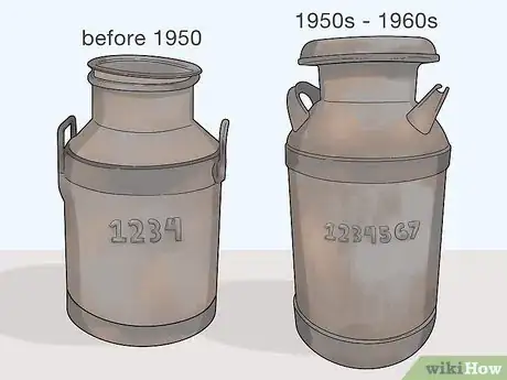 Imagen titulada Date Old Milk Cans Step 3