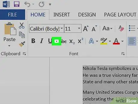 Imagen titulada Do a Dotted Underline in Word Step 3