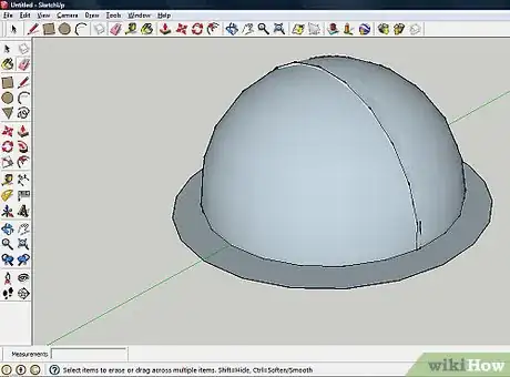Imagen titulada Create a Half Sphere in SketchUp Step 4