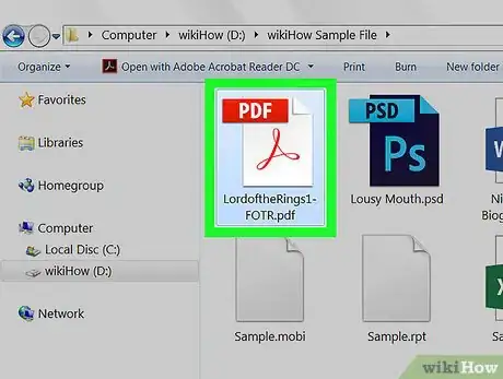 Imagen titulada Add Bookmarks to a PDF Step 1
