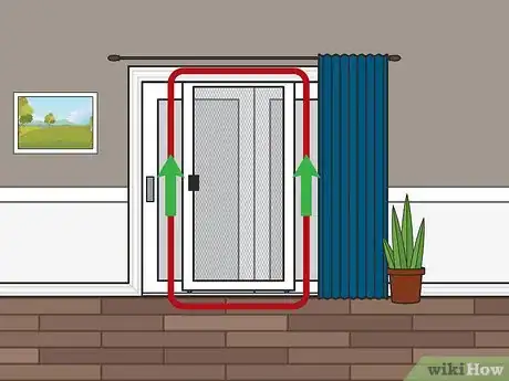 Imagen titulada Remove a Sliding Screen Door Step 07