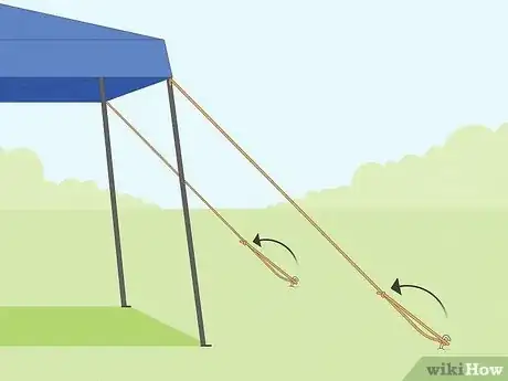 Imagen titulada Tie Down a Canopy Tent Step 4