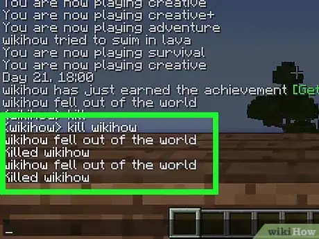 Imagen titulada Die in Minecraft Step 18