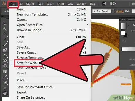 Imagen titulada Make Adobe Illustrator Background Transparent Step 1