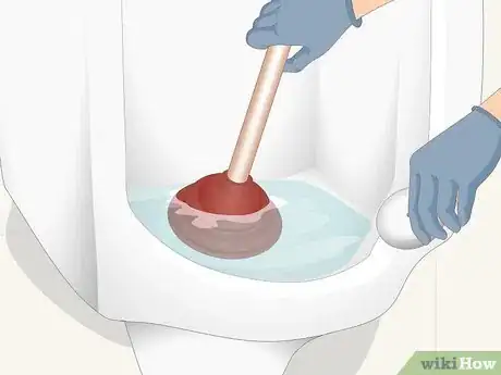 Imagen titulada Unclog a Urinal Step 4