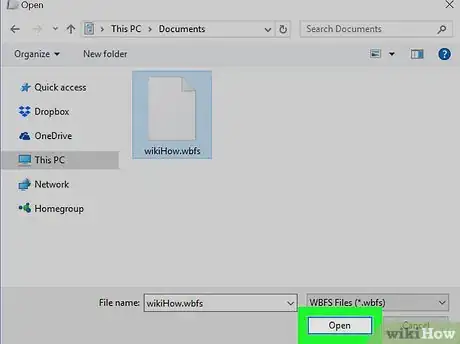 Imagen titulada Convert WBFS to ISO Using the WBFS‐to‐ISO Converter App Step 7