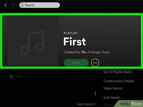 Imagen titulada Edit a Spotify Playlist on PC or Mac Step 17
