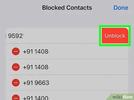 Imagen titulada Unblock a Number on an iPhone Step 7
