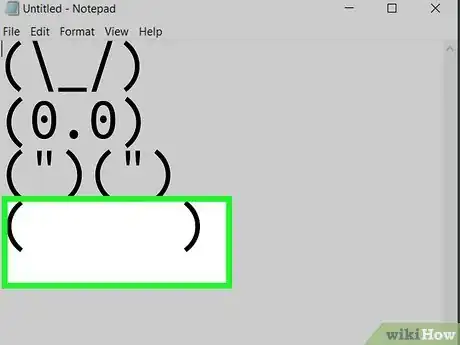 Imagen titulada Make a Bunny by Typing Characters on Your Keyboard Step 40