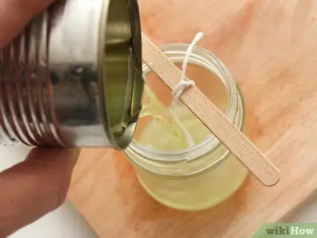 Imagen titulada Make Mason Jar Candles Step 7
