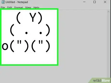 Imagen titulada Make a Bunny by Typing Characters on Your Keyboard Step 20
