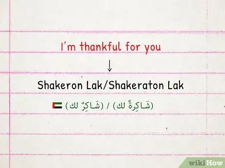 Imagen titulada Say Thank You in Arabic Step 11