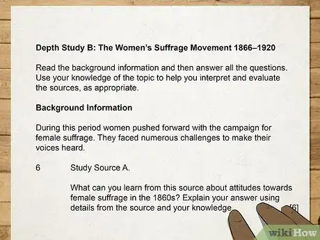 Imagen titulada Answer a Source Question in History Step 2