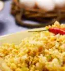 hacer arroz frito con huevo