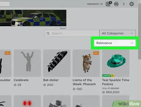 Imagen titulada Get Free Stuff on Roblox Step 4