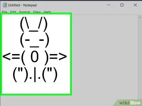 Imagen titulada Make a Bunny by Typing Characters on Your Keyboard Step 74