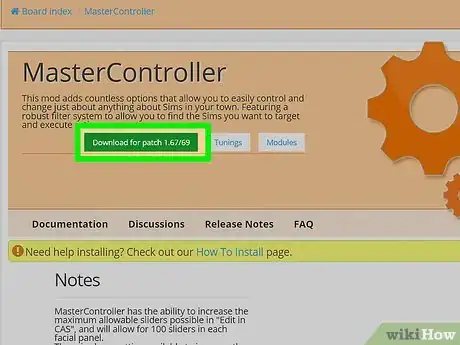 Imagen titulada Install Master Controller on Sims 3 Step 4