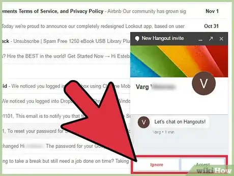 Imagen titulada Invite Someone to Chat in Gmail Step 10