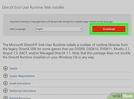 Imagen titulada Install DirectX Step 4