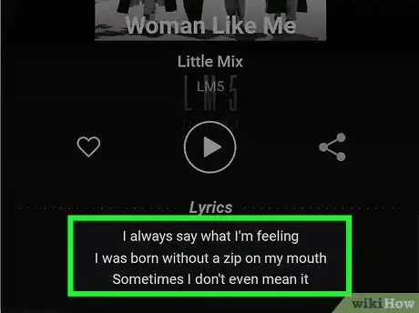 Imagen titulada Show Lyrics on Spotify on Android Step 13