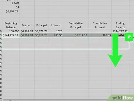 Imagen titulada Prepare Amortization Schedule in Excel Step 10