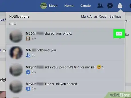 Imagen titulada Clear Facebook Notifications Step 12