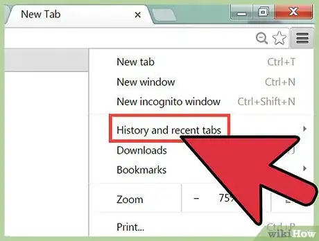 Imagen titulada Delete Your Computer History (for Chrome Only) Step 2
