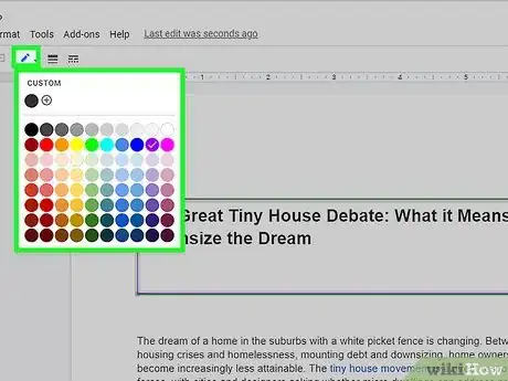 Imagen titulada Put a Box Around Text in Google Docs Step 6