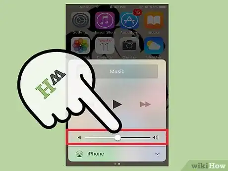 Imagen titulada Adjust the Volume on iOS 10 Step 3