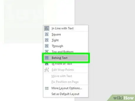 Imagen titulada Insert a Background Image on One Page in Word Step 45