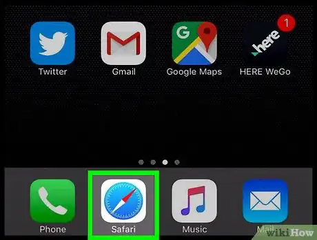 Imagen titulada Remove Items from Safari Reading List in iOS Step 1