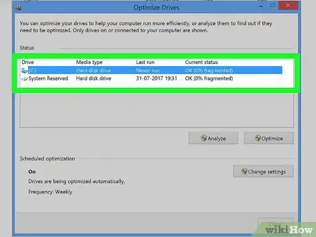 Imagen titulada Defragment a Disk on a Windows Computer Step 12