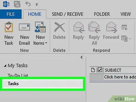 Imagen titulada Share Tasks in Outlook 2016 Step 2