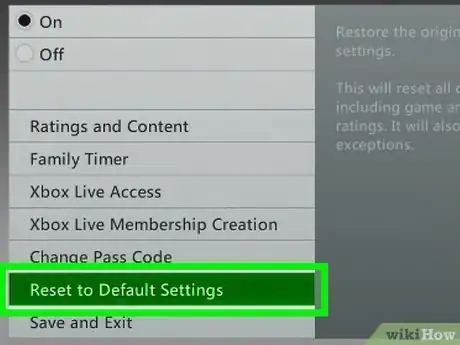 Imagen titulada Reset an Xbox 360 Step 1