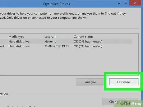 Imagen titulada Defragment a Disk on a Windows Computer Step 14