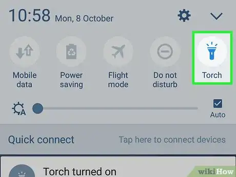Imagen titulada Use the Samsung Galaxy Flashlight Step 10